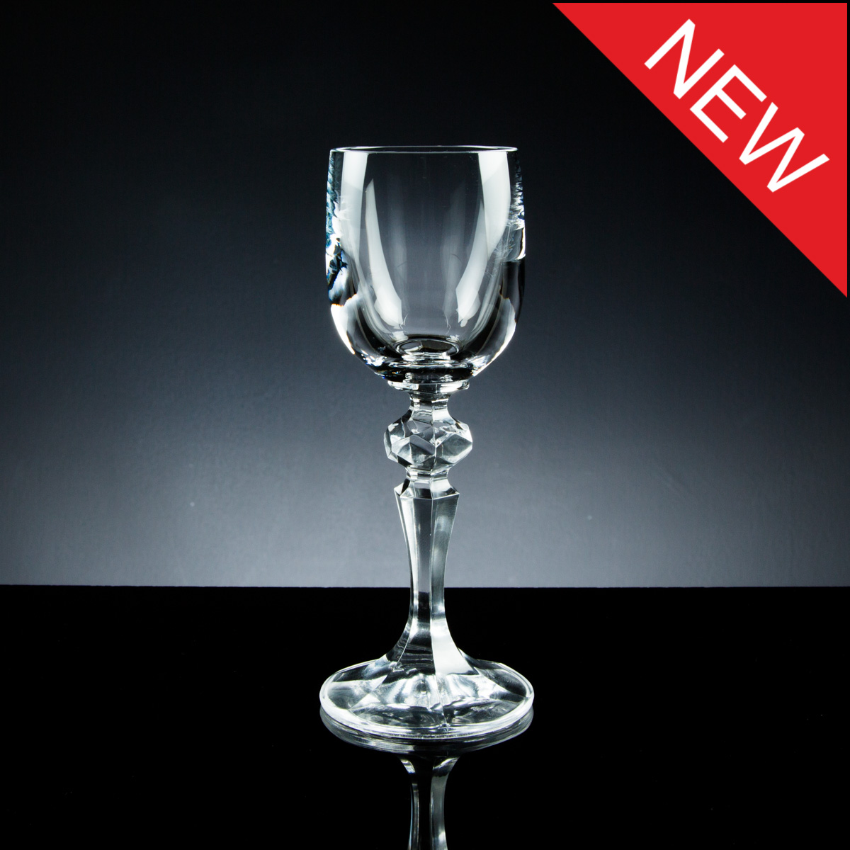 Mirelle 2oz Sherry Glass, Six, Satin Boxed